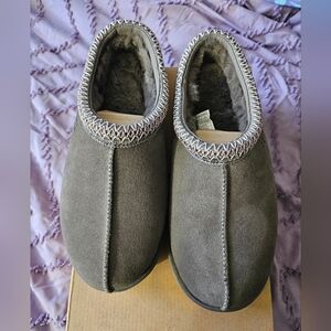 Ugg Tasman Cozy Gray Slippers SIZE 10